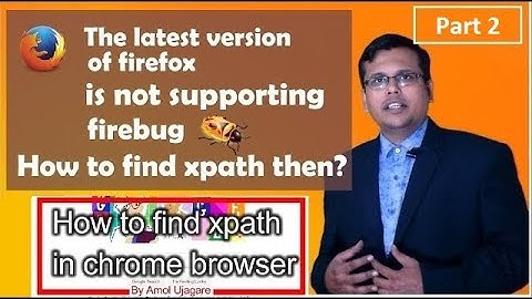 How to find xpath in chrome
