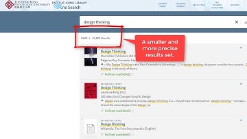 How to Find an Overview Source on OneSearch