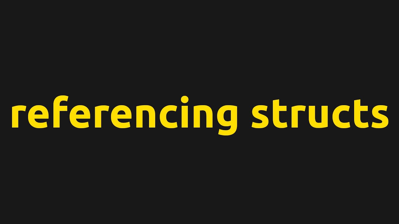 Building a Scripting Language In C - Struct Pointers - YouTube