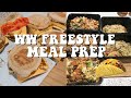 WEEKLY WW FREESTYLE MEAL PREP! CHEESY TACO BAKE, EGG AND BACON ENGLISH MUFFIN, & MORE!