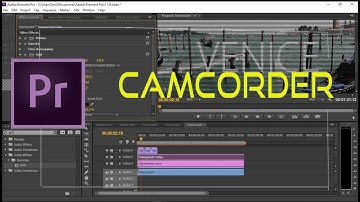 Give your footage a CAMCORDER or VHS LOOK | Quick and easy tutorial for Premiere Pro