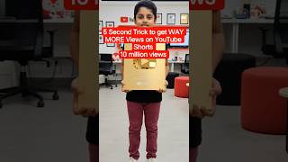 New 5 Second Trick to get WAY MORE Views on YouTube Shorts