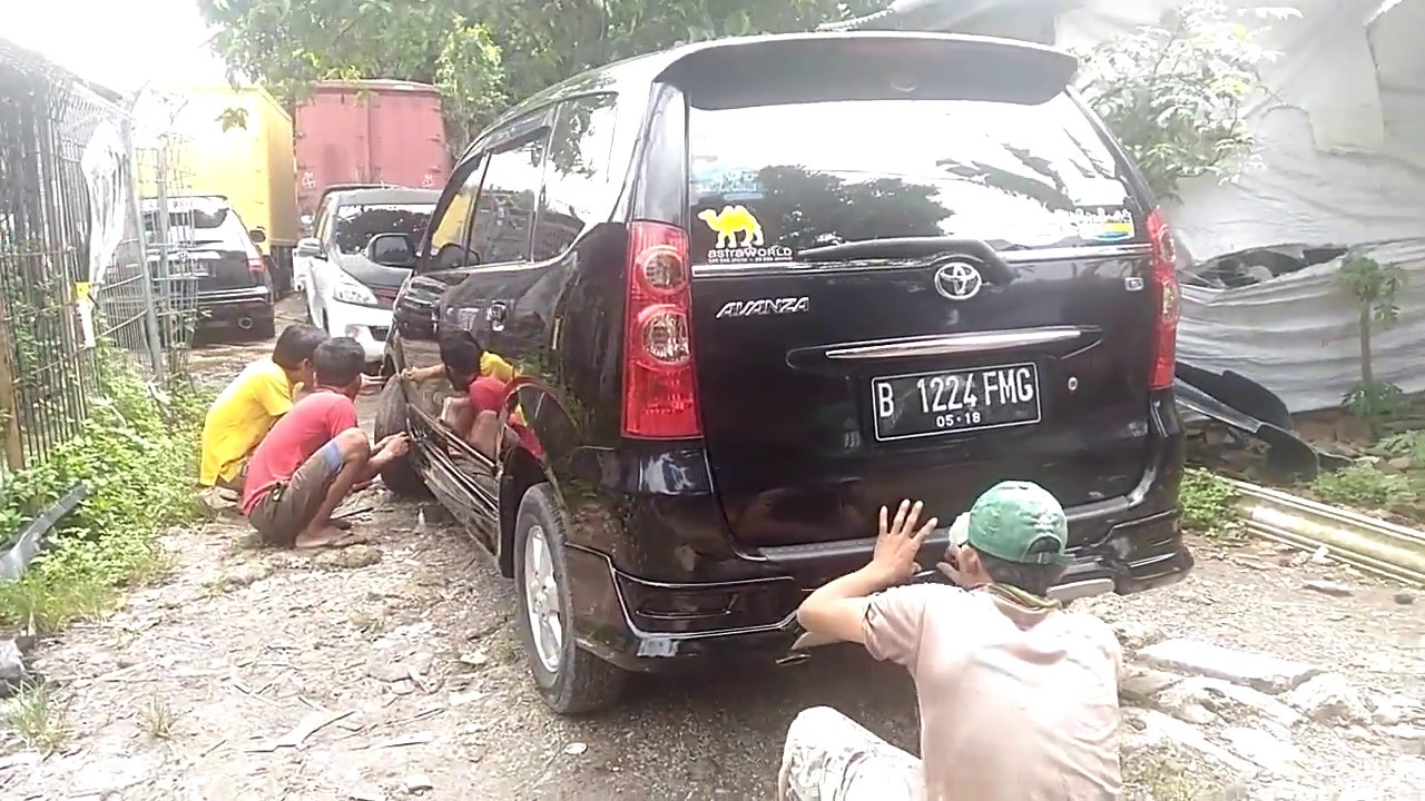 Bodykit Avanza Old Vvti 07 11 Youtube