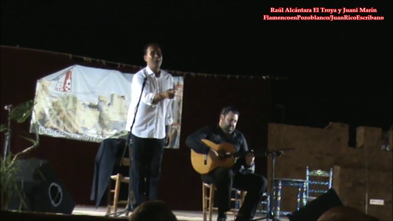 Raúl Alcántara El Troya y Juani Marín - En Lopera - Fandangos