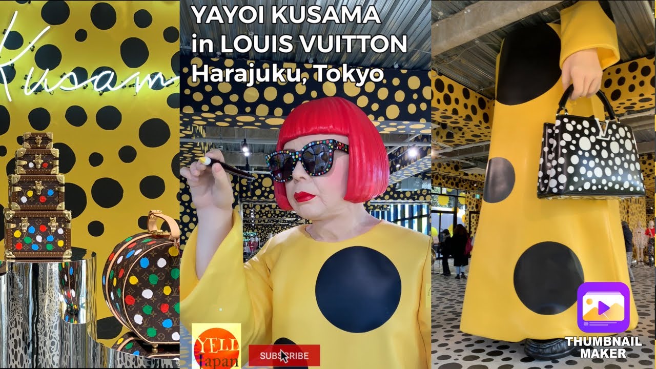 The Louis Vuitton x Yayoi Kusama pop-up in Harajuku looks like an art  exhibition