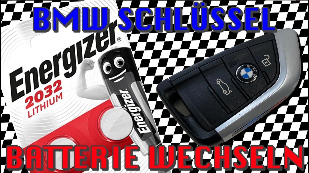 SCHLÜSSELBATTERIE WECHSELN BMW F-MODELLE (neue Generation) 