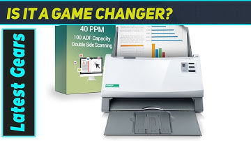 Plustek PS3140U: Best Batch Document Scanner for Home & Office