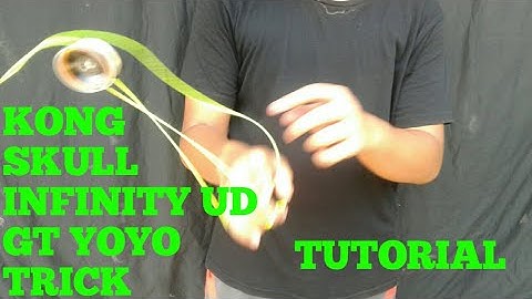 Kong Skull Infinity Upsidedown GT Yoyo Trick Tutorial!!