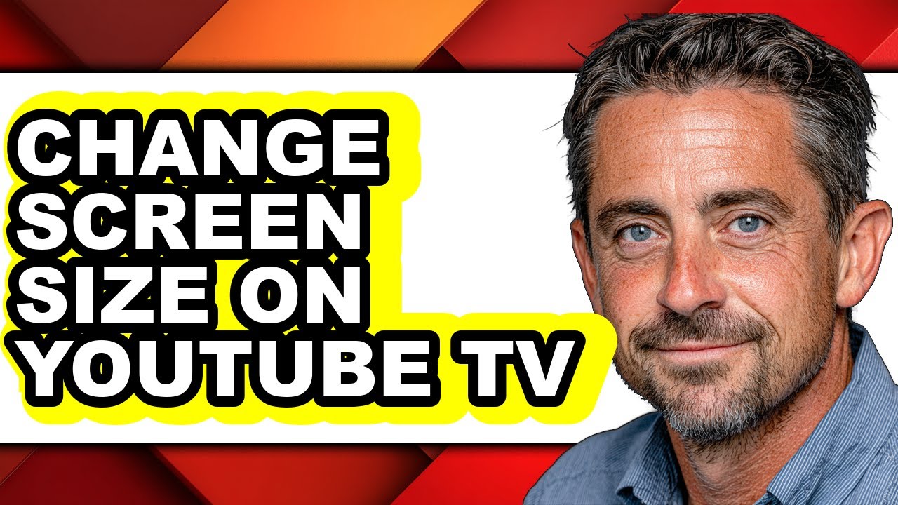 How to Change Screen Size on Youtube Tv - Full Guide - YouTube
