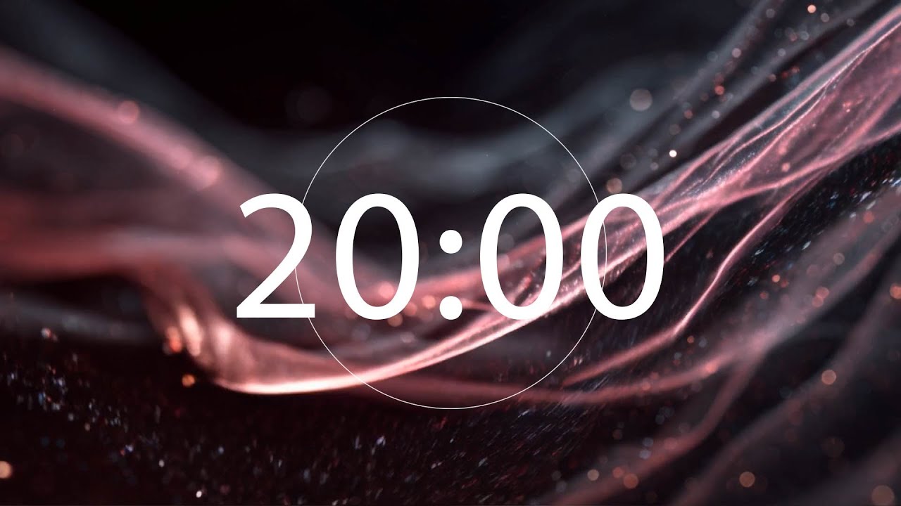 20 Minute Countdown Timer – Calm Focus & Deep Work | 20 Min Timer - YouTube