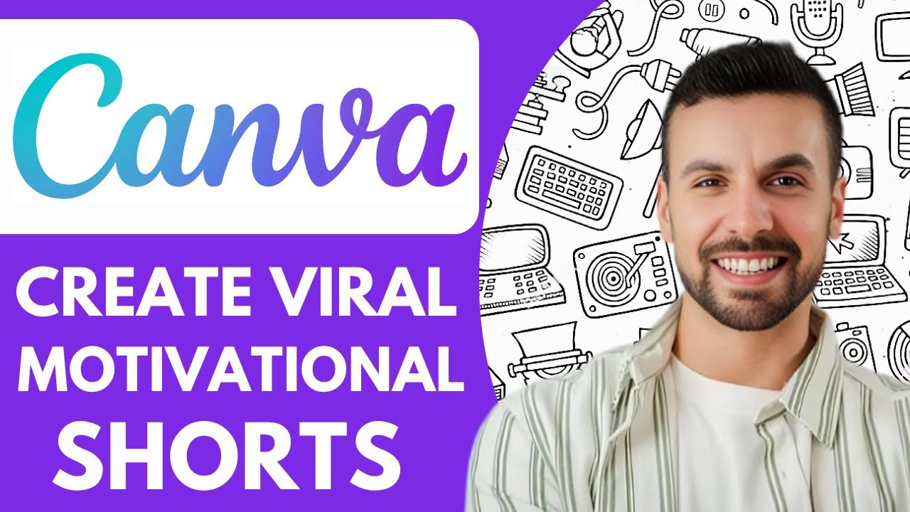 How to Create Viral Motivational Shorts Using Canva - 2025 (NEW METHOD ...