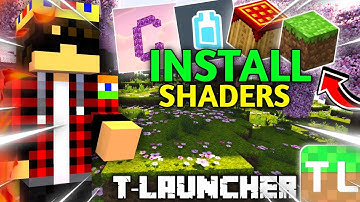 How to Download & Install Shaders in Minecraft T-Launcher Version 1.21.10