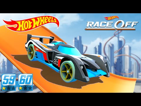 HOT WHEELS RACE OFF – New Car 24 Ours – Gameplay #26 – Set 6 High Speed - Levels 59 and 60 - YouTube