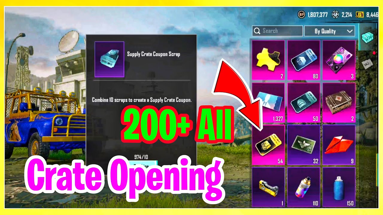 200+ Crate Opening for Mythic item 🔥🔥🔥