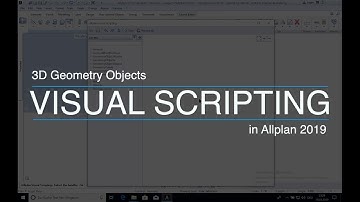 Allplan Visual Scripting - 3D geometry objects