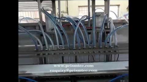 Automatic Eight Head Linear Filler with Rotary 10 Head ROPP Capper