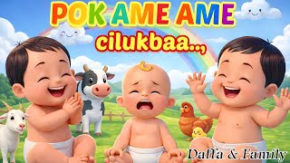POK AME AME CILUKBA 👶 Bayi Lucu Yang Bikin Gemes - Lagu Anak Balita Indonesia Populer Terbaru
