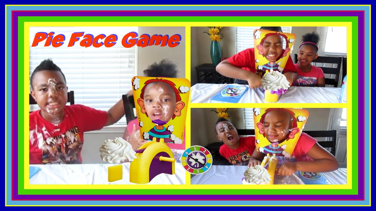 Pie Face Game! YouTube