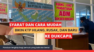 Syarat Bikin KTP Hilang, Rusak, dan Baru di Dukcapil