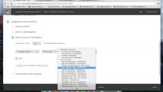 How to target unopened campaigns in Mailchimp