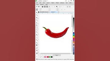 How to make Amazing Chilli Typography/ Typography trick CorelDRAW #graphicdesignsoftware #logo