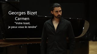 Florent LEROUX ROCHE | G. Bizet - Carmen « Votre toast, je peux vous le rendre » (Sub FR EN CHN)