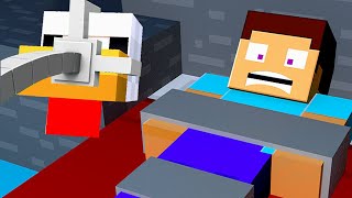 STEVE BECOMES A CHICKEN? Minecraft Animation - Alex and Steve Life