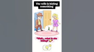 DOP 2 (Delete One Part) Level 48 😳 The Wife is Hiding Something! #shorts #dop2 #viral