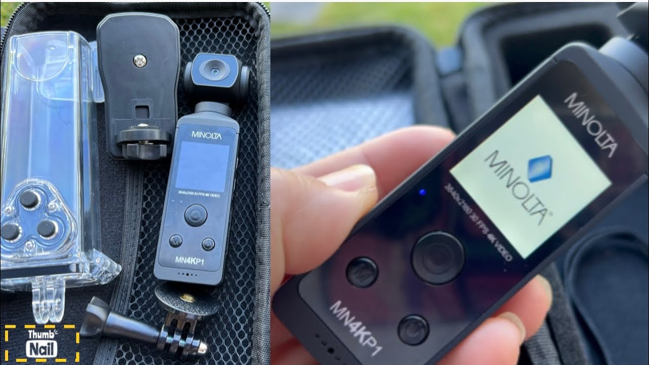 Minolta UKUltra HD MN4KP1~Camera UNBOXING - YouTube