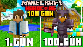Minecraft Hardcore'da 100 Gün Hayatta Kalmak