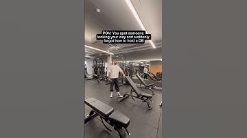 POV: You spot someone looking your way and suddenly forgot how to hold a DB