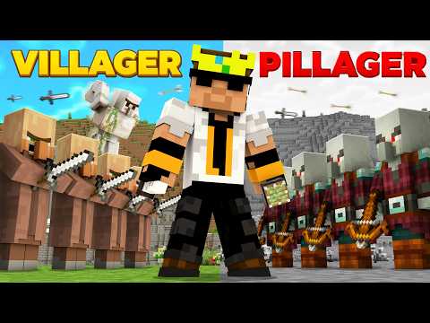 I Started a WAR Between Villagers and Pillagers