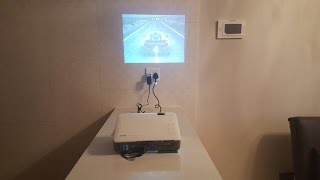 Wireless connection to projector from laptop