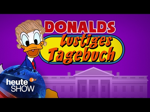 Donald Trumps Tagebuch: Dear diary, what a great week... | heute-show vom 03.02.2017