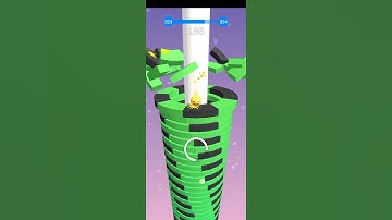 Stack ball (level no.323) || Completed || Game play || Fun game