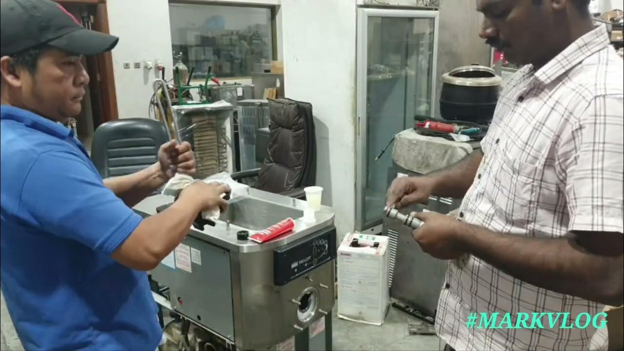 softserve ice cream machine repair and testing 👌 YouTube