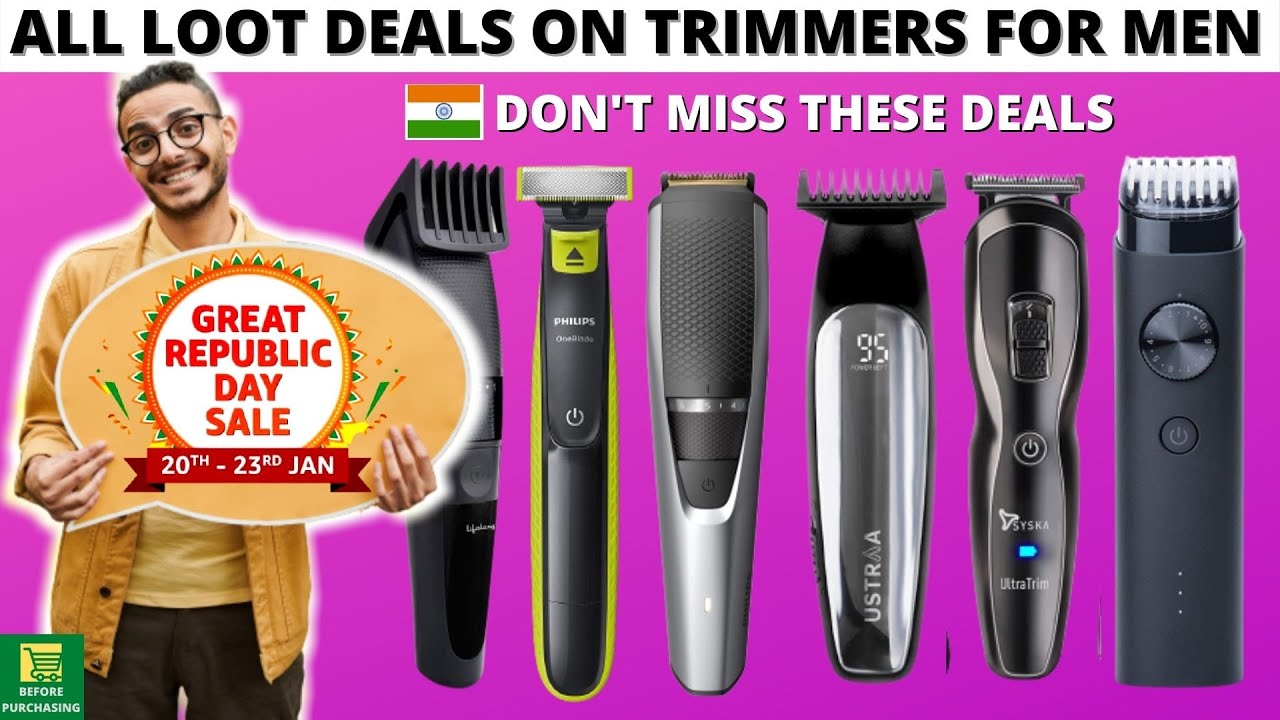 trimmer on amazon india