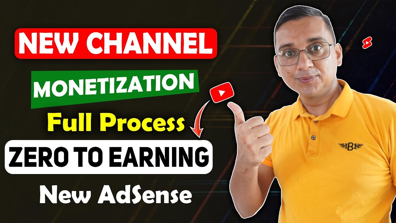 How to Create New AdSense for YouTube? New Channel Monetization Process | Part-1 | KG
