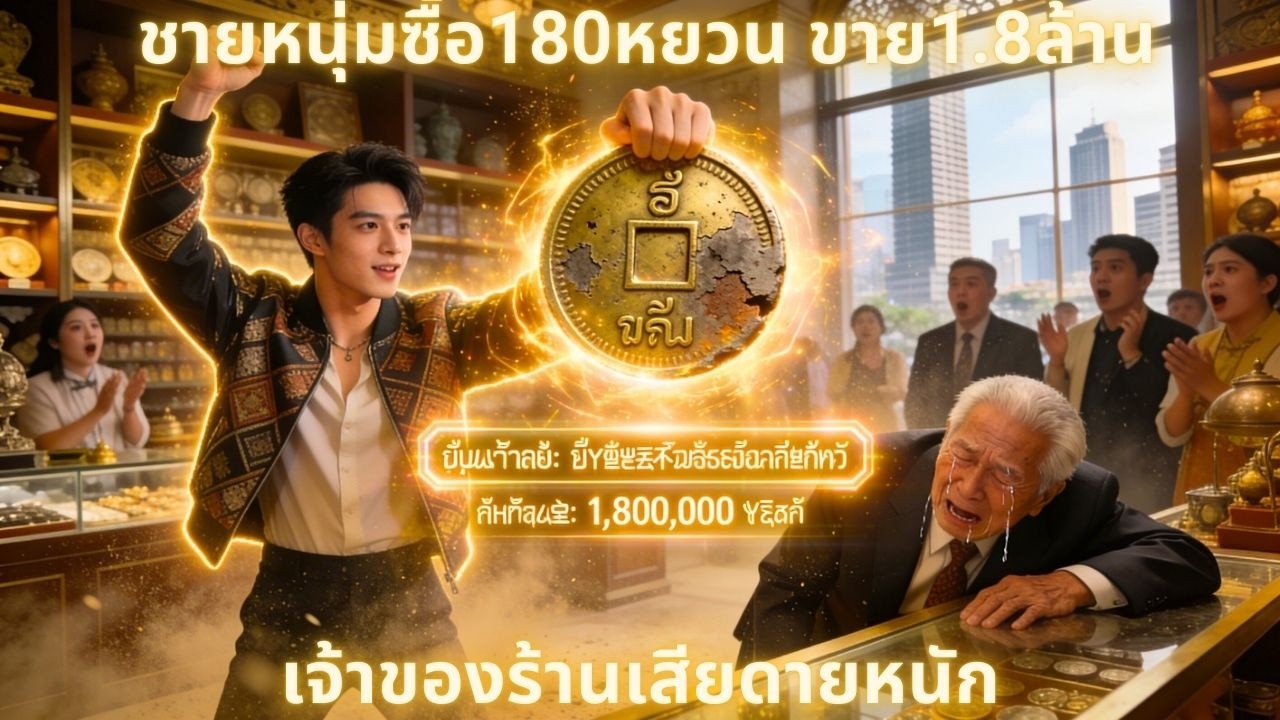 👁️🔥 ชายหนุ่มซื้อ180หยวน ขาย1.8ล้าน เจ้าของร้านเสียดายหนัก | #สปอยซีรีส์ #ระบบ
