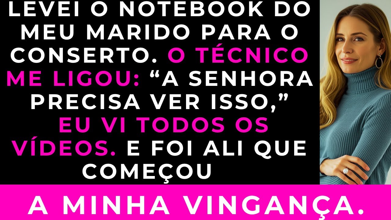 Levei O Notebook Do Meu Marido Pro Conserto O Técnico Ligou: A Senhora Precisa Ver Isso Pessoalmente