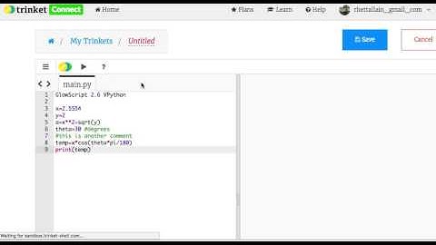Quick Start - Using Python as your calculator