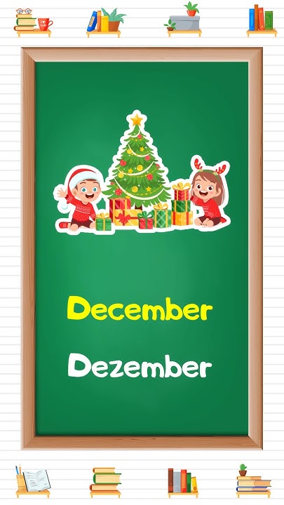 how-to-say-december-in-german-language-shorts-german-germanlanguage