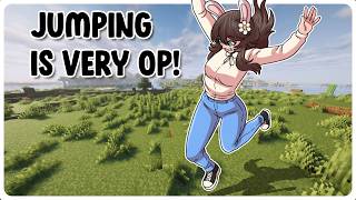 Minecraft, But Jumping Is Overpowered!