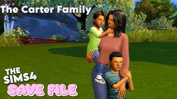 Creating My FIRST Family For My Save File! / The Sims 4 / CAS