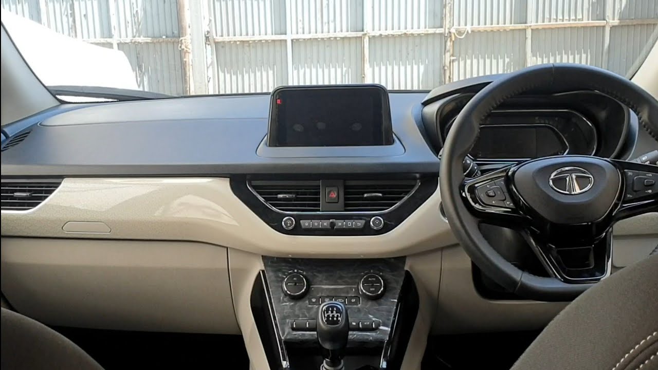 Tata Nexon BS6 Facelift Top Model Interior Full Detailed Overview 2020