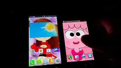 LG Optimus F7 vs Samsung Galaxy S Captivate boot comparison and shutdown