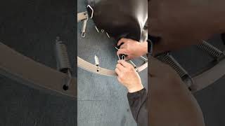 Federn am Trampolin in 30 Sekunden! 🛠️ #trampoline #install #aufbau #tutorial #anleitung