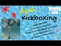Pool Cardio Aqua Fitness Kickbox Workout!  Burn Calories & Tone! NO Equipment!  High Energy! 40 min