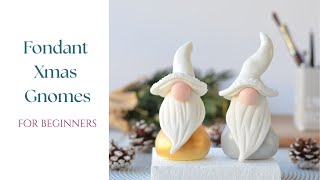Create Adorable Fondant Christmas Gnomes – Step-by-Step for Beginners