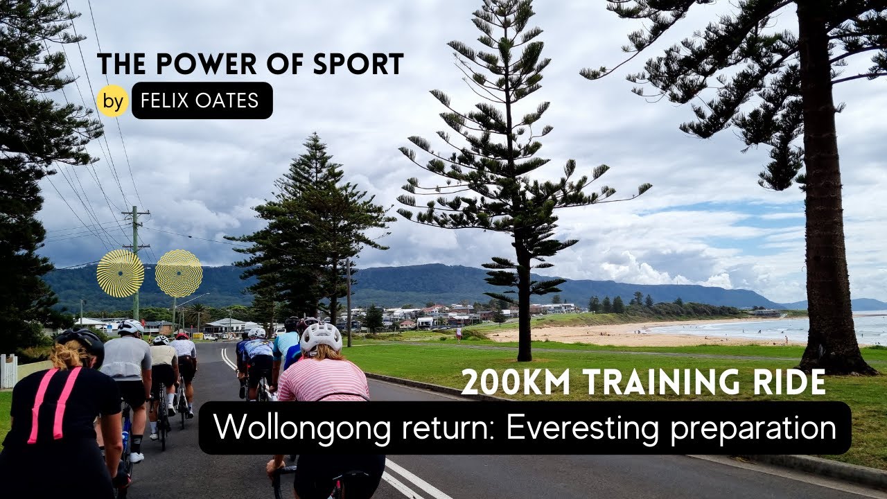 200km Training Ride Sydney Wollongong Return YouTube